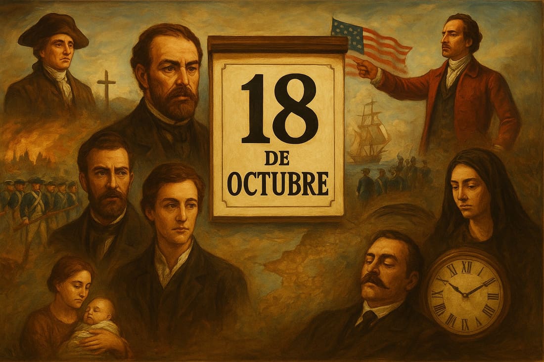 Un recorrido por los acontecimientos históricos y efemérides mundiales que marcan cada 18 de octubre