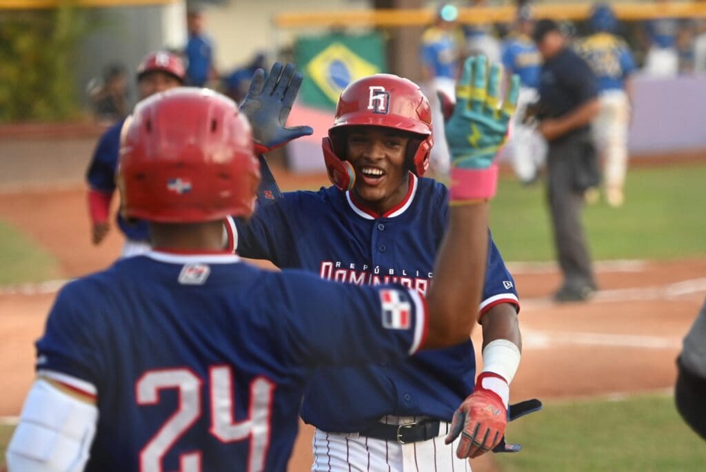 República Dominicana vence a Brasil y mantiene paso arrollador en el Premundial U-18