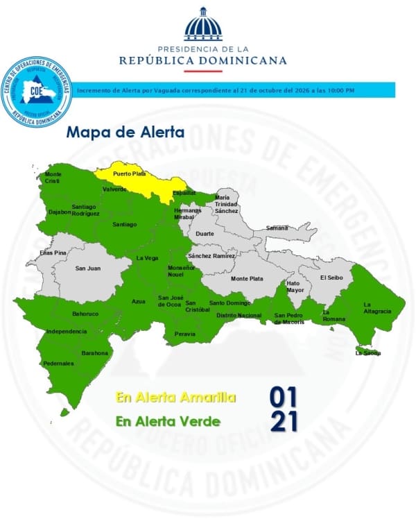 Meteorología pronostica aguaceros que sobrepasarán los 200 milímetros y el COE se declara en sesión permanente
