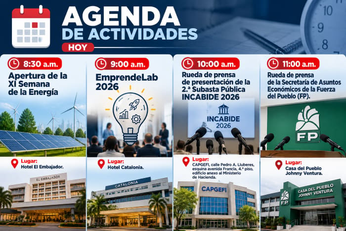 Conozca los eventos y actividades programados en el país para este martes