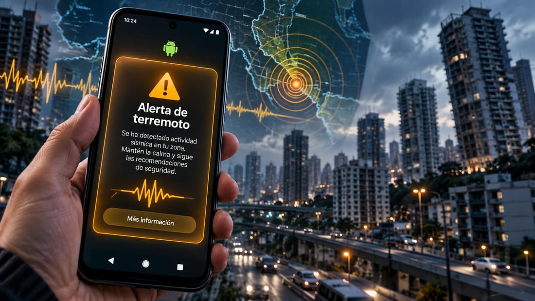 Google extiende su red de aviso sísmico a más de 200 territorios, incluyendo el país