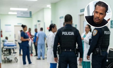 Un intercambio de disparos en Barahona deja a un agente policial y a un ciudadano lesionados