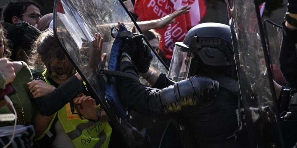 Una nueva jornada de movilizaciones estudiantiles en Francia deja centenares de arrestos y centros cerrados