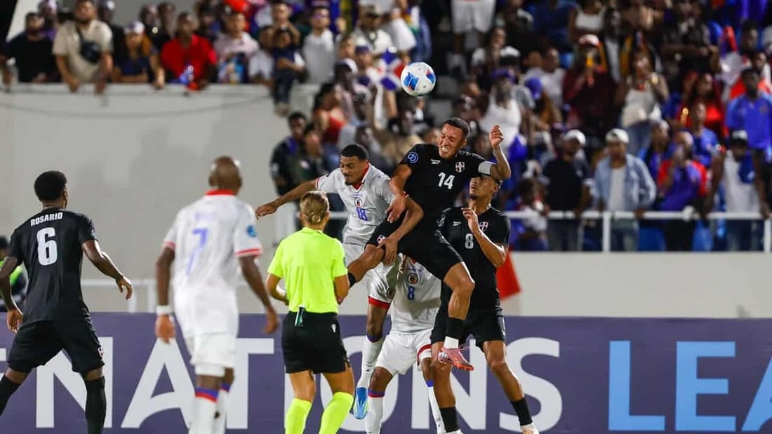 Selección haitiana supera con contundencia al conjunto dominicano en la Liga de Naciones