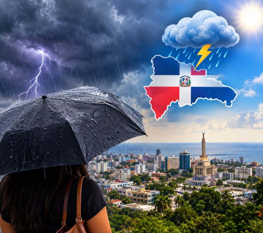 Vaguada provocará aguaceros y tormentas eléctricas en diversas provincias del país