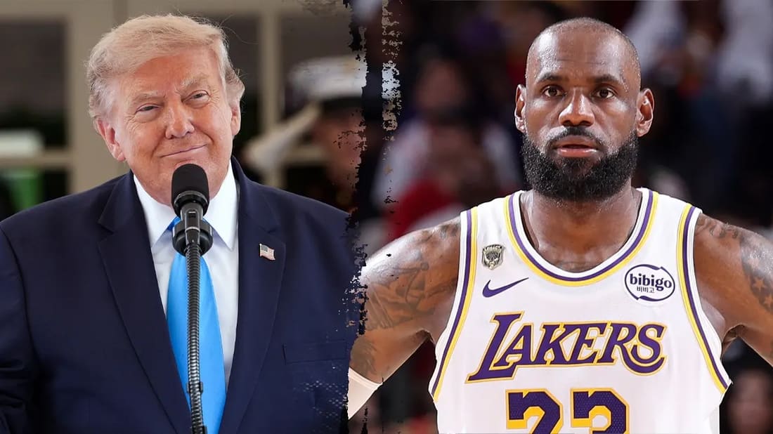 LeBron James responde a críticas de Donald Trump por el himno nacional