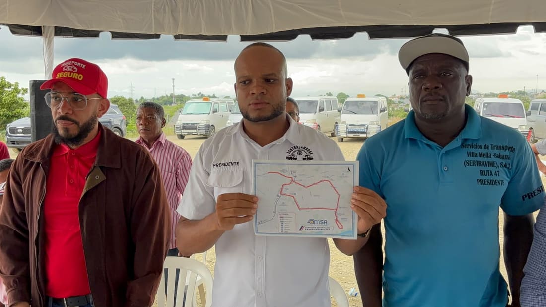 Transportistas de Santo Domingo Norte rechazan impacto de nuevo corredor de la OMSA