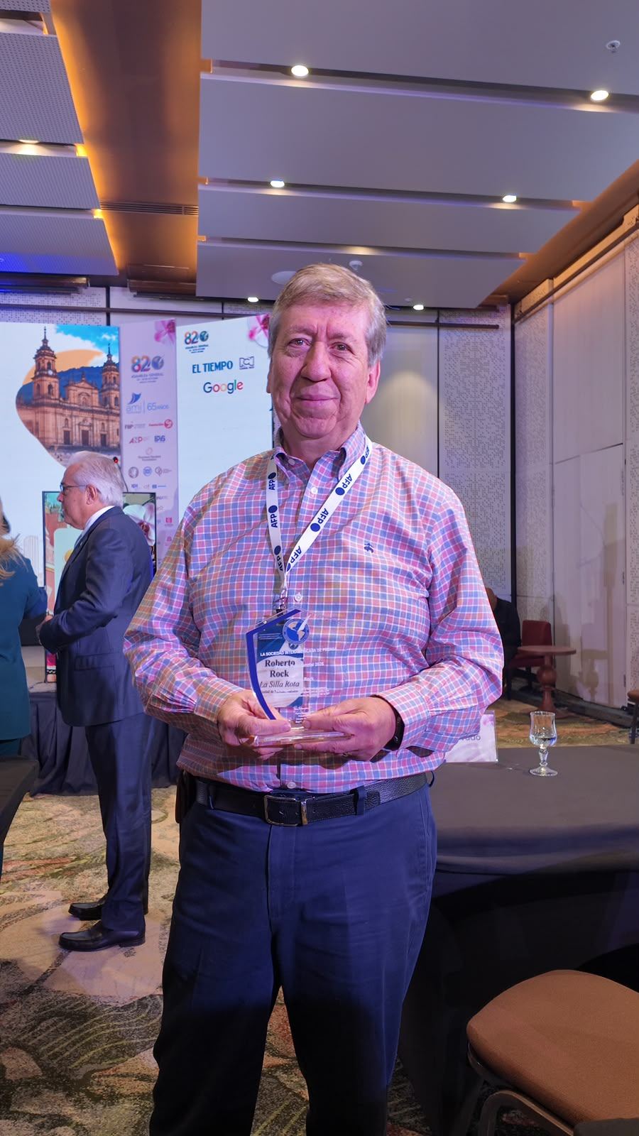 La Sociedad Interamericana de Prensa entrega su Premio Presidencial al periodista Roberto Rock