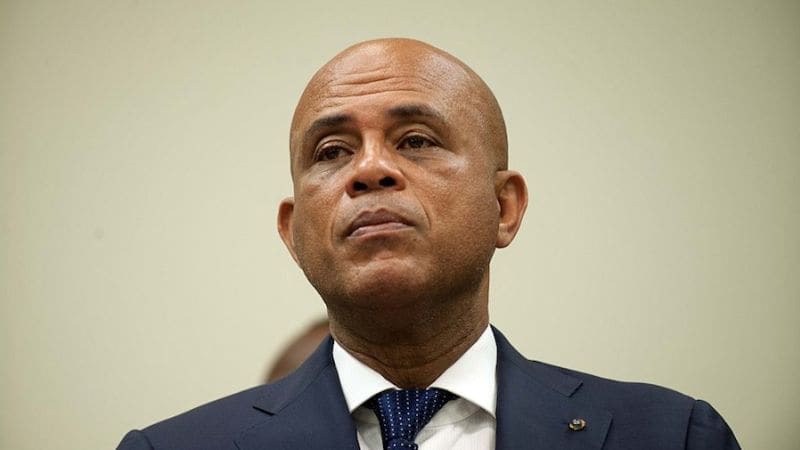 Michel Martelly formaliza su inscripción para buscar nuevamente la presidencia de Haití
