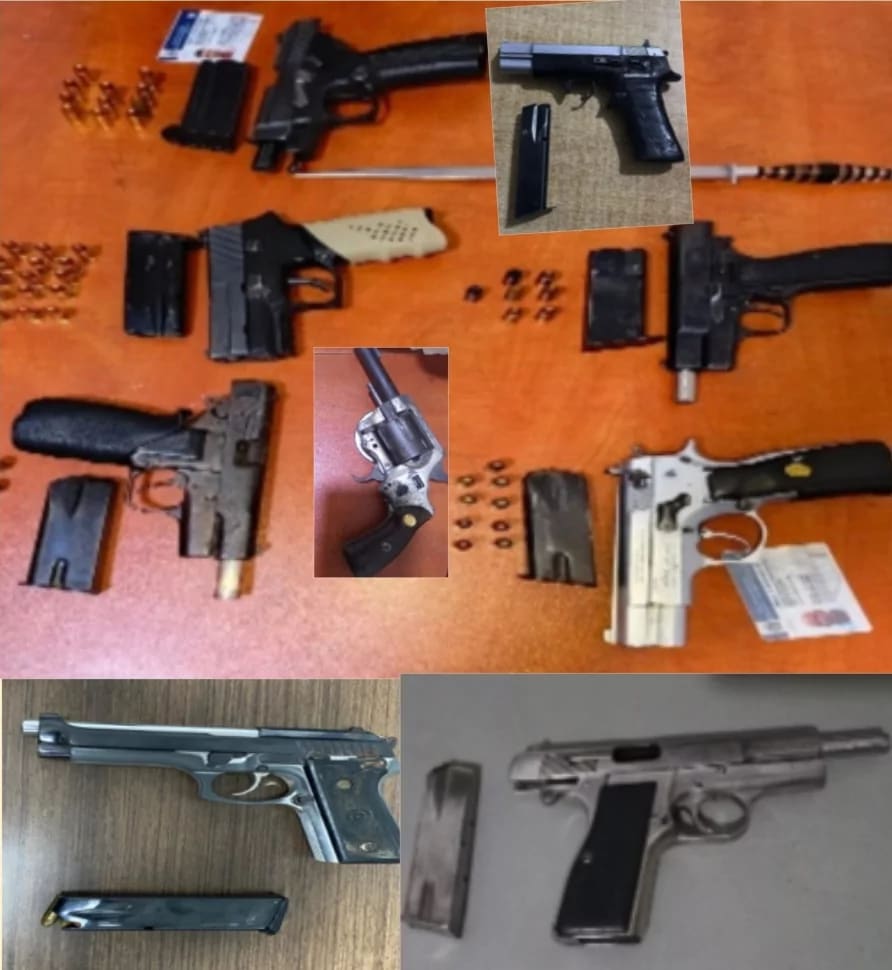 Operativos policiales en Independencia y Bahoruco dejan 13 detenidos y armas incautadas