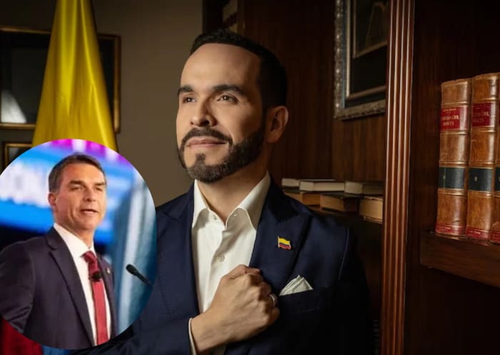 Abelardo de la Espriella manifiesta su respaldo a Flávio Bolsonaro en medio de las votaciones en Brasil