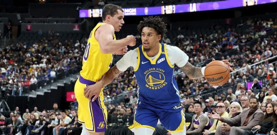 Yaxel Lendeborg brilla en la victoria de los Warriors frente a los Lakers en Las Vegas