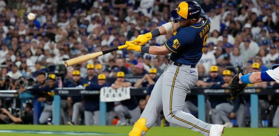 Milwaukee domina a los Dodgers y se coloca a un paso de la Serie Mundial