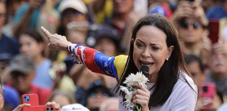 María Corina Machado convoca a movilizaciones nacionales para exigir cronograma electoral