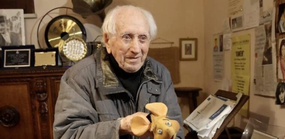 Adiós a Peppino Mazzullo, el icónico artífice vocal de Topo Gigio