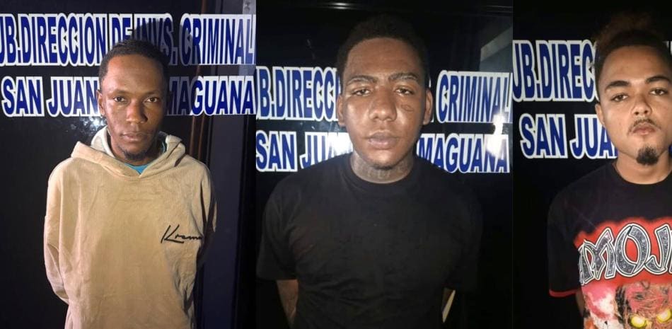 Tres ciudadanos con orden de arresto se entregan de forma voluntaria en San Juan de la Maguana