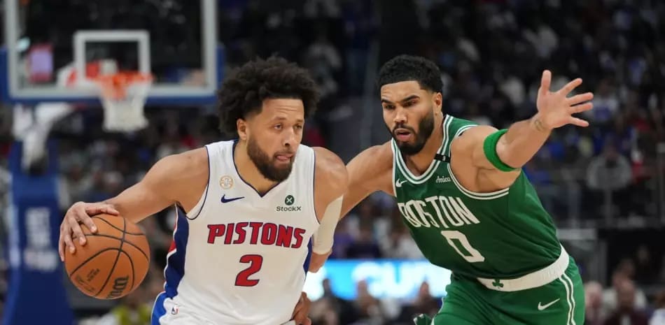 Detroit Pistons protagonizan remontada ante Boston en el inicio de la temporada NBA