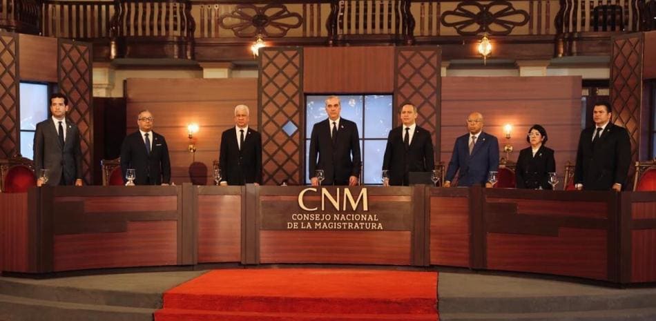 CNM pospone deliberación de magistrados por agenda de Abinader