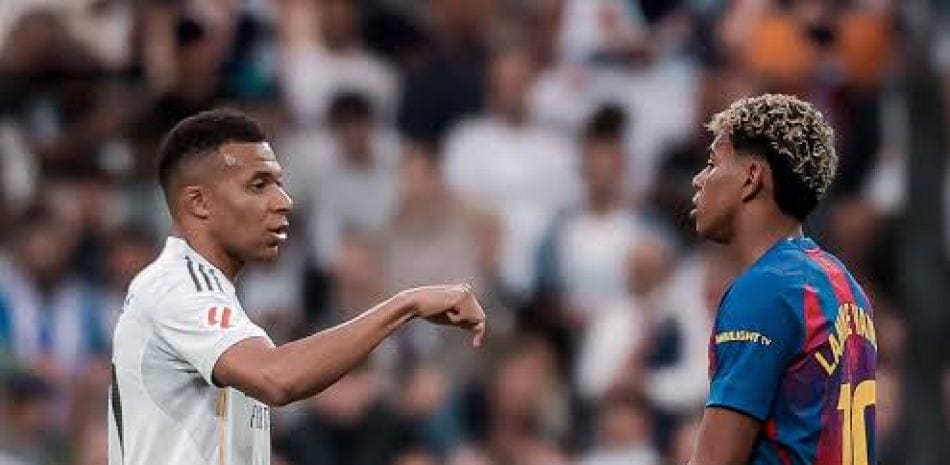 Lamine Yamal y Kylian Mbappé protagonizan el Clásico previo a la gala del Balón de Oro