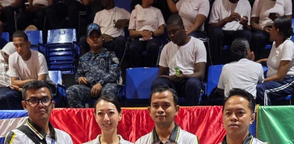 Policías de Indonesia participan en los Juegos Mundiales de la Policía en República Dominicana