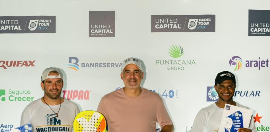 Punta Cana acoge la tercera parada del United Capital Pádel Tour