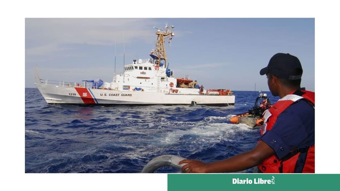 Guardia Costera de Puerto Rico repatria a decenas de migrantes interceptados en el Canal de la Mona