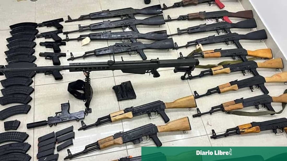 El flujo ilícito de armas hacia Haití: desafíos y decomisos en territorio dominicano