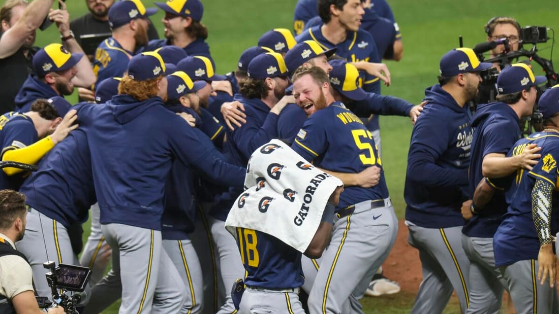 Los Cerveceros de Milwaukee conquistan su primera Serie Mundial