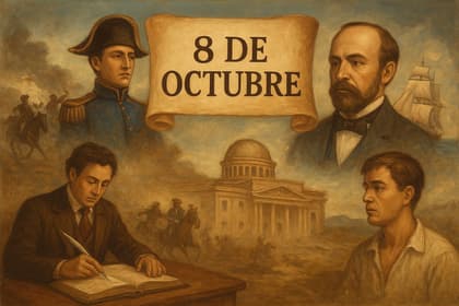 Un recorrido por los acontecimientos históricos y efemérides que marcaron un ocho de octubre