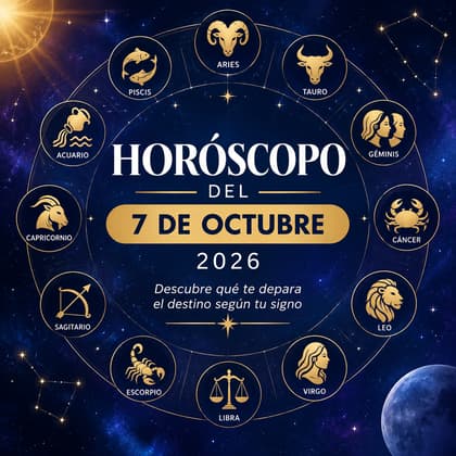 Horóscopo del 7 de octubre de 2026: un día para tomar decisiones y abrirse a nuevas oportunidades