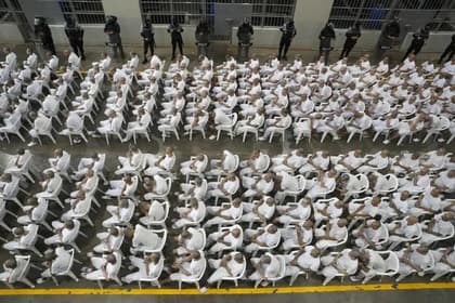Más de 10.500 pandilleros condenados en El Salvador