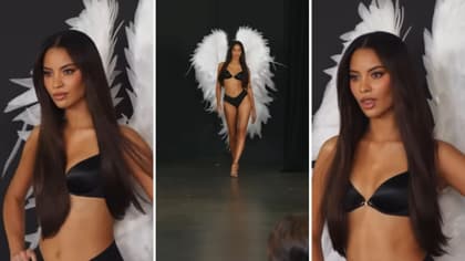 Andreina Martínez destaca en la búsqueda del nuevo ángel de Victoria's Secret