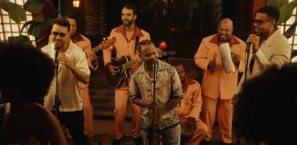Romeo Santos y Prince Royce presentan el videoclip de Menor junto a Dalvin La Melodía