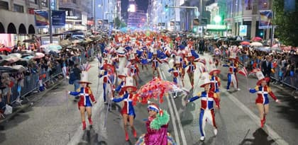 República Dominicana deslumbra en la Cabalgata de la Hispanidad 2026