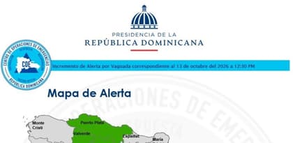 Centro de Operaciones de Emergencias eleva alerta verde para ocho demarcaciones por condiciones meteorológicas