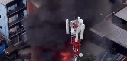 Incendio consume varias viviendas en el sector Pueblo Nuevo de Santiago