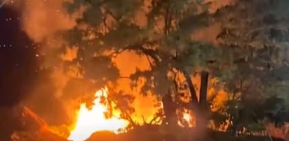 Incendio destruye parcialmente el tradicional restaurante Las Dunas en Baní