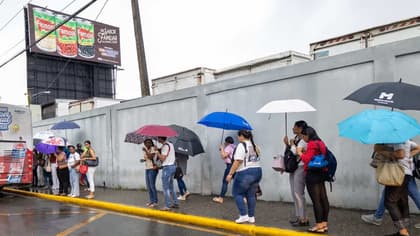 Siete provincias y el Distrito Nacional pasan a alerta verde por la llegada de una vaguada
