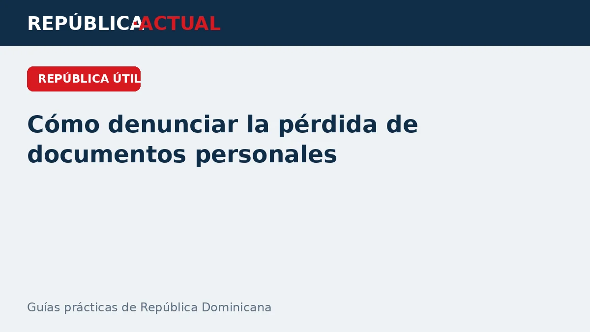Cómo organizar tus documentos personales para trámites en República Dominicana