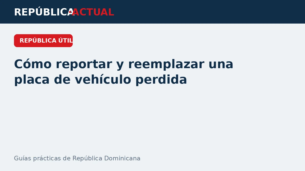 Cómo hacer el descargo de un vehículo vendido en República Dominicana