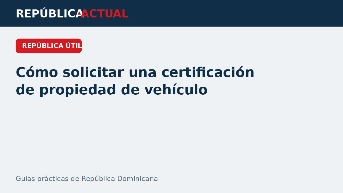 Qué revisar antes de comprar un vehículo usado en República Dominicana